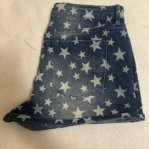 Love Jeans Starry Blue Denim Shorts